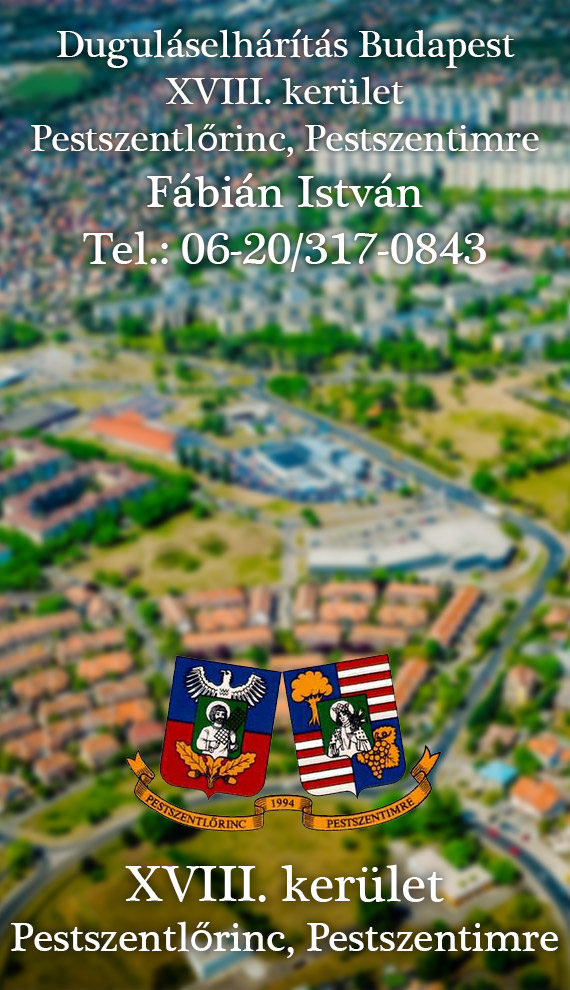 Pestszentlőrinc és Pestszentimre, XVIII. kerület, 18. kerület, Pestszentlőrincen és Pestszentimrén, XVIII. kerületben, 18. kerületben, duguláselhárítás Pestszentlőrinc és Pestszentimre, duguláselhárítás XVIII. kerület, duguláselhárítás 18. kerület, duguláselhárítás Pestszentlőrincen és Pestszentimrén, duguláselhárítás a XVIII. kerületben, duguláselhárítás a 18. kerületben, Fábián István
