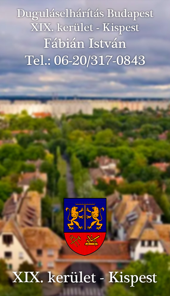 Kispest, XIX. kerület, 19. kerület, Kispesten, XIX. kerületben, 19. kerületben, duguláselhárítás Kispest, duguláselhárítás XIX. kerület, duguláselhárítás 19. kerület, duguláselhárítás Kispesten, duguláselhárítás a XIX. kerületben, duguláselhárítás a 19. kerületben, Fábián István