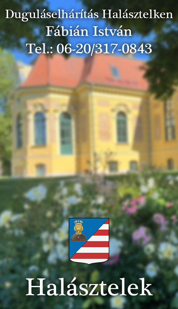 Fábián István, Halásztelek település, duguláselhárítás Halásztelek, duguláselhárítás Halásztelken