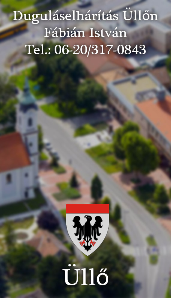 duguláselhárítás Üllőn, duguláselhárítás Üllő, duguláselhárítás Pest vármegyében, duguláselhárítás, Üllő, Pest vármegye, Fábián István